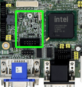 What is a USB DOM (Disk-On-Module) and how can it be used in a host system?