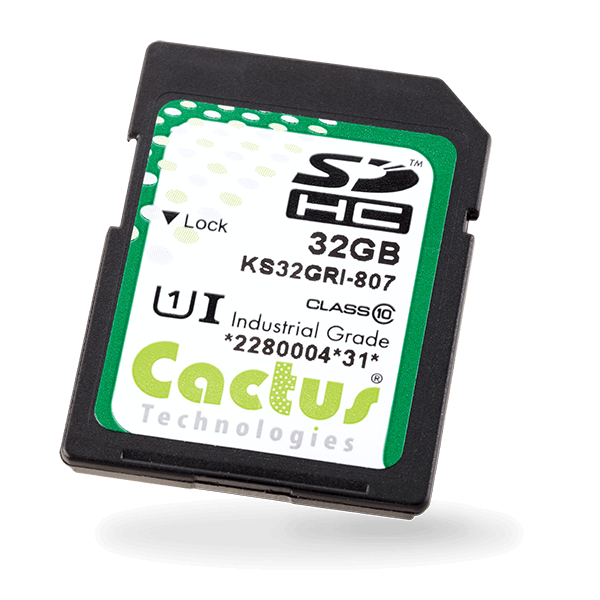 807 Series - Cactus Technologies Industrial SLC SD Card
