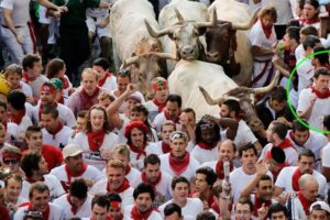 Running with the Bulls!!!